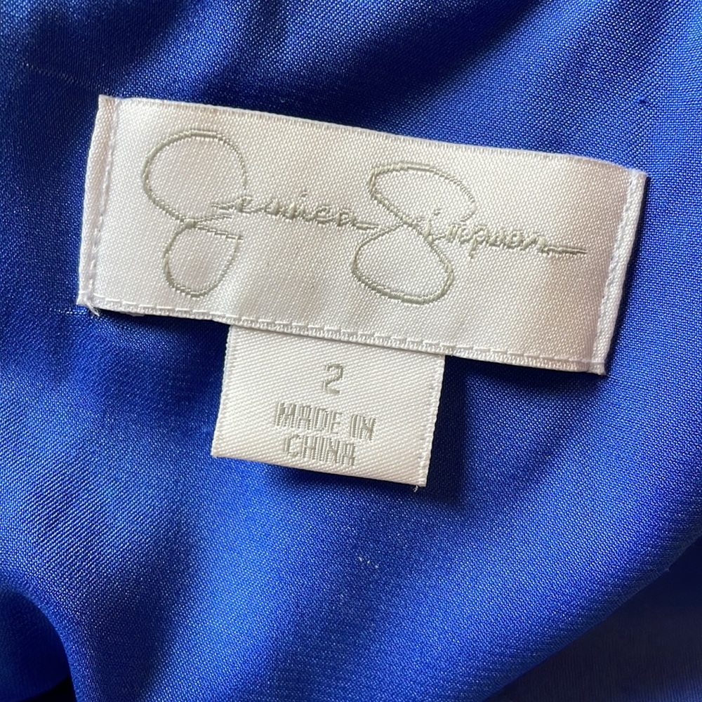 Jessica Simpson blue dress - Picture 8 of 10